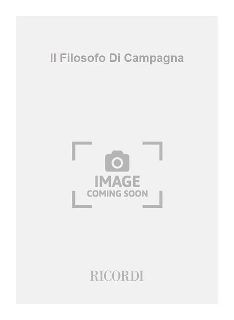 Il Filosofo Di Campagna